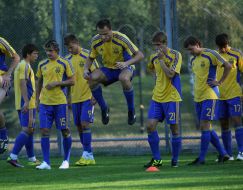 Игроки сборной команды Украины по футболу