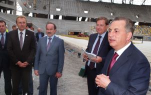 Boris Kolesnikov, Mikhail Tsymbalyuk and Andrey Sadovyi