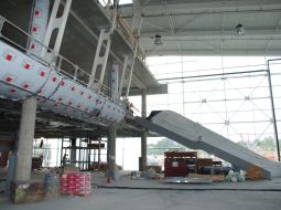 Building of new terminal