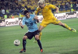 Andrey Voronin and Maximiliano Pereira