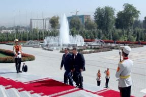 Віктор Янукович та Емомалі Рахмон