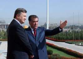Віктор Янукович та Емомалі Рахмон