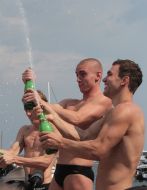 Artem Silchenko, Michal Navratil and Gary Hunt