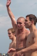 Artem Silchenko, Michal Navratil and Gary Hunt