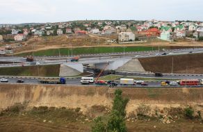 Interchangeon on 7 km of Balaklava highway 