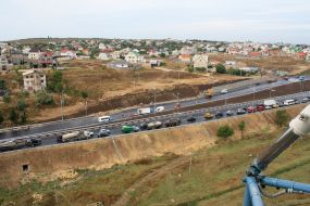 Interchangeon on 7 km of Balaklava highway 