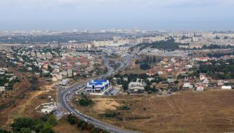 Interchangeon on 7 km of Balaklava highway 