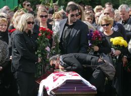 Похороны Виталия Аникеенко