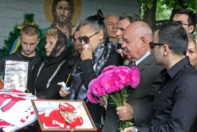 Похорон Віталія Анікеєнка