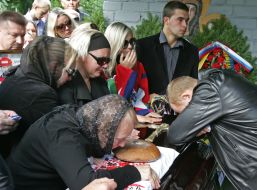 Похорон хокеїста Даниїла Собченка