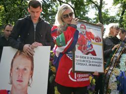 Похорон хокеїста Даниїла Собченка