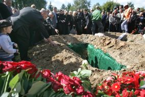 Похорон хокеїстів Даниїла Собченка та Віталія Анікеєнка