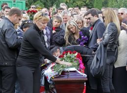 Похорон Віталія Анікеєнка