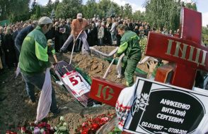 Похорон Віталія Анікеєнка