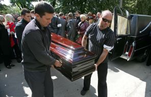 Похорон хокеїста Даниїла Собченка