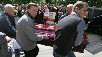 Похорон Віталія Анікеєнка