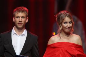 Kseniya Sobchak and Ivan Dorn