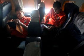 Олександр Рибка і Генріх Мхітарян