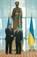 Viktor Yanukovich and Gurbanguly Berdimuhamedow