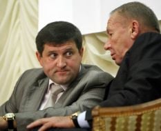 Aleksandr Lazorko and Valeriy Golovushkin