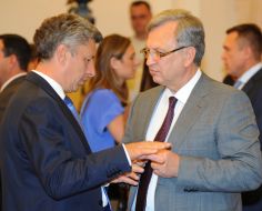 Fedor Yaroshenko and Yuriy Boyko