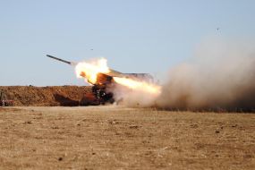 Multiple rocket launcher Grad