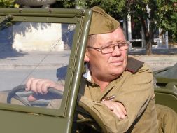 Участник автопробега