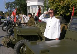 Участники автопробега