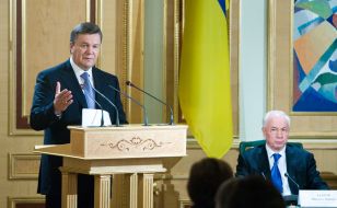 Viktor Yanukovich and Nikolay Azarov