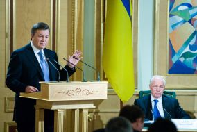 Viktor Yanukovich and Nikolay Azarov