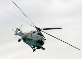 MI-8 helicopter