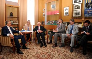 Meeting of Nikolay Azarov and Tony Blair