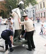 Copy of monument to Duc de Richelieu