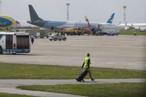 Planes at the airport