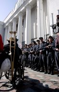 Воины-афганцы протестуют против сокращения льгот