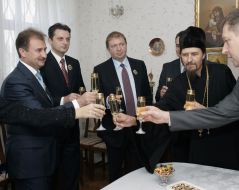 Aleksandr Popov and Vasiliy Gorbal