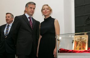 Lyubov Yelizavetina, Hans-Jurgen Heimsoeth and Mikhail Zurabov