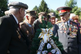 Veterans of Great Patriotic war and warriors of Ukrainian Insurgent army