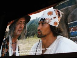 Scene from the movie "The one who went through the fire"