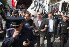 Андрей Парубий и Владимир Арьев