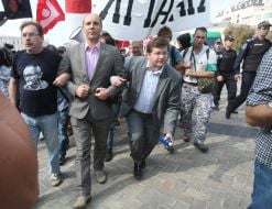 Андрей Парубий и Владимир Арьев