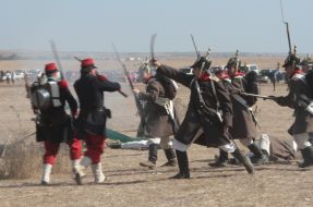 Реконструкция Альминского сражения