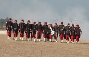 Реконструкция Альминского сражения