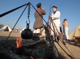 Реконструкция Альминского сражения