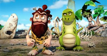 Shot from animated cartoon "Buba and the Global Warming"