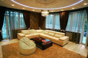 Interior of living room 