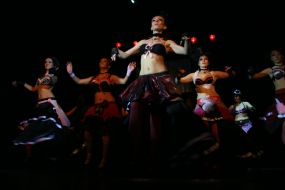 Tеатрально-танцевального перформанс "Мулен Руж"