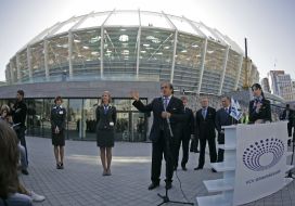 Briefing of Michel Platini 