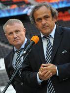 Grigoriy Surkis and Michel Platini