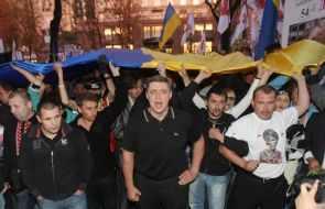 Yuliya Timoshenko's suppoters